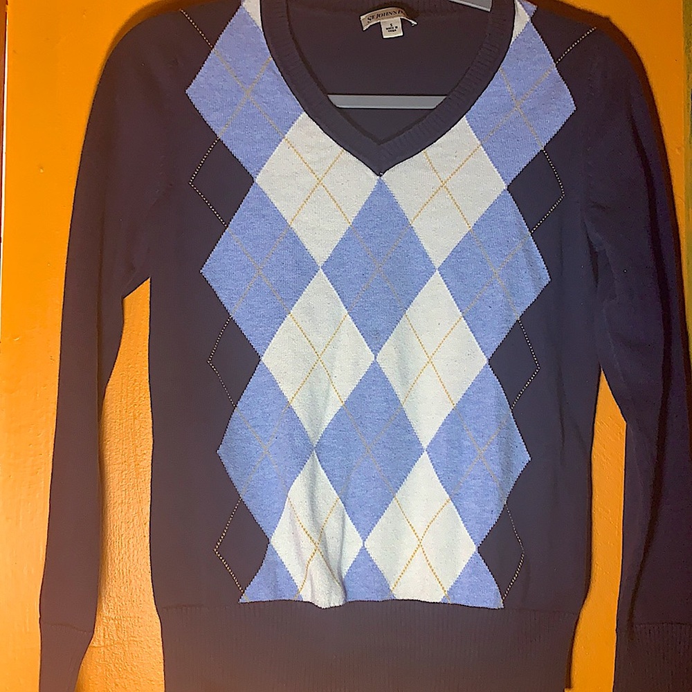 St. John bay (Small) Patterned long sleeve sweater